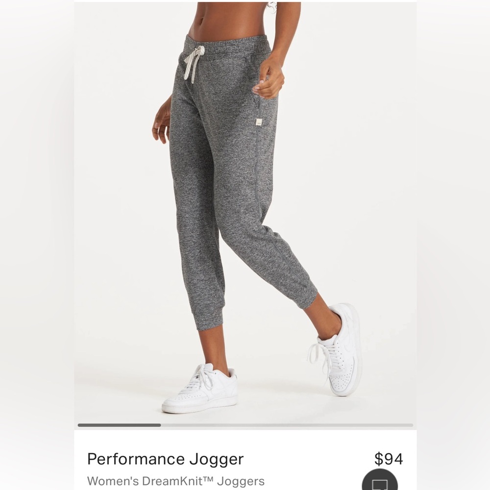 NWT Vuori Performance Joggers XS
